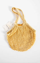 Load image into Gallery viewer, Botanical Dyed Organic Cotton Net Tote