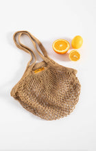 Load image into Gallery viewer, Botanical Dyed Organic Cotton Net Tote