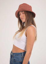Load image into Gallery viewer, Hemp Bucket Hat in Terra Cotta