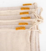 Load image into Gallery viewer, Set of 7 Reusable Produce Bags