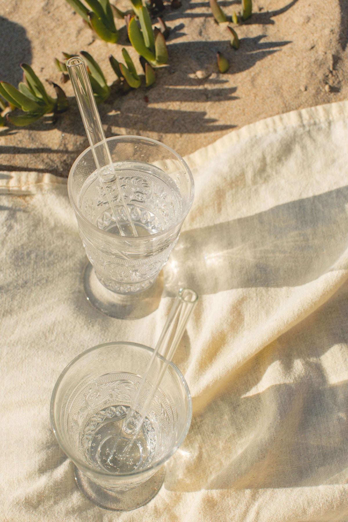 Glass Smoothie Straws