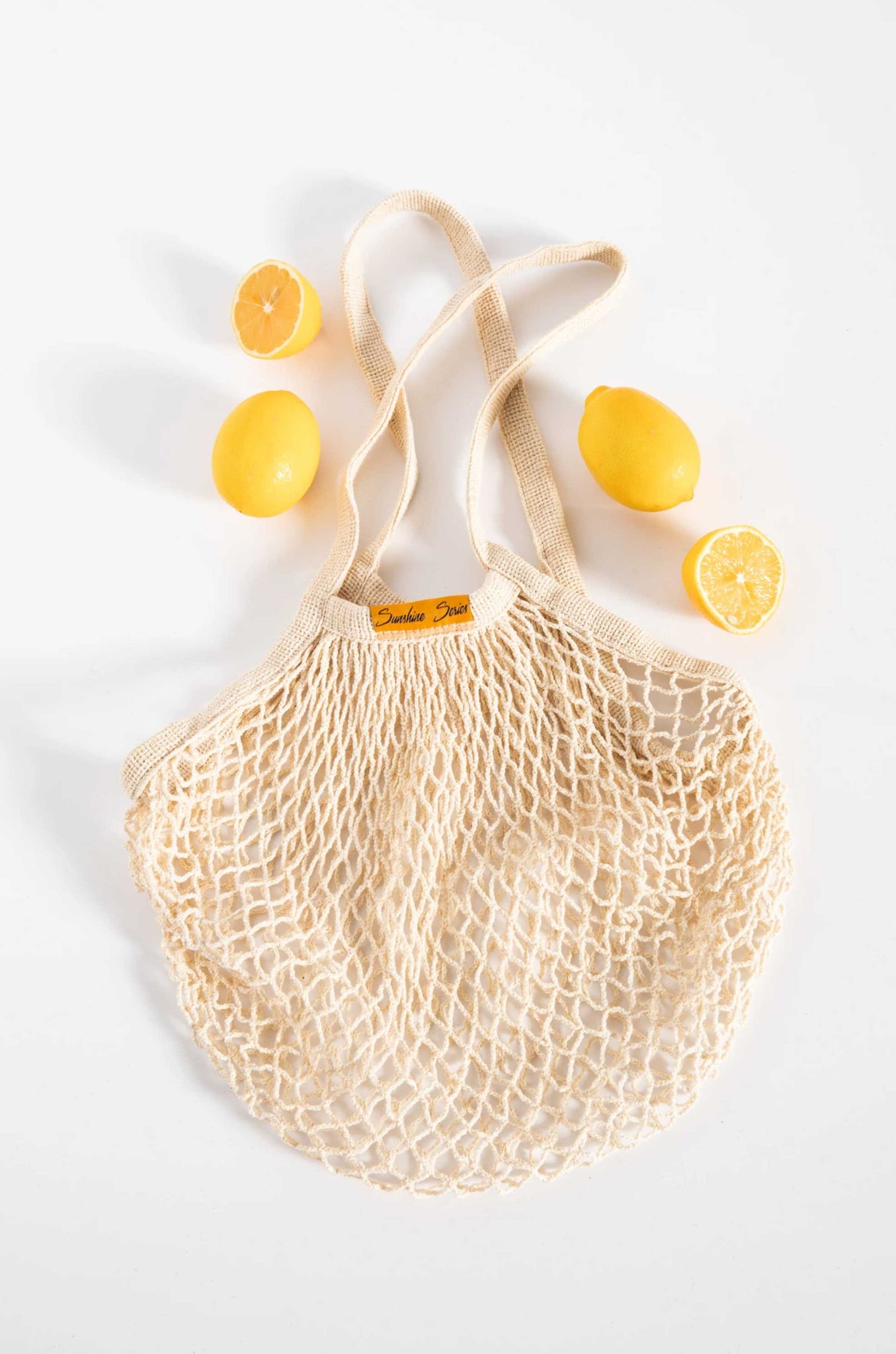 Organic Cotton Net Tote – The Sunshine Series