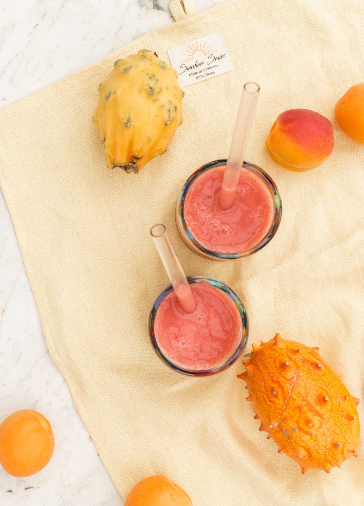 Glass Smoothie Straws