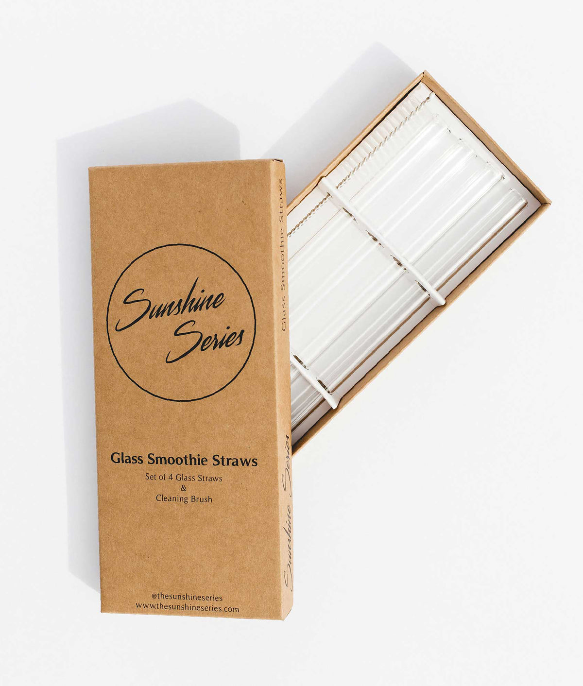 Glass Smoothie Straws